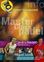 Máster de pádel con Carolina Navarro y su entrenador Miguel Sciorilli en VITA10, Madrid