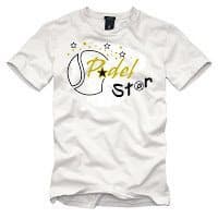Camiseta de Padel PadelStar. Ya puedes ser un Jugador 5 Estrellas