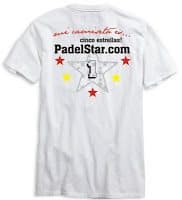 Camiseta de Padel PadelStar. Ya puedes ser un Jugador 5 Estrellas