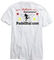 Camiseta de Padel PadelStar. Ya puedes ser un Jugador 5 Estrellas
