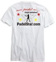 Camiseta de Padel PadelStar. Ya puedes ser un Jugador 5 Estrellas