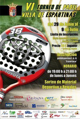 Torneo de Padel Villa de Espartinas. Andalucía Torneo de Padel Villa de Espartinas. Andalucía