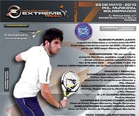 Torneo EXTREME PADEL TIMING. Becerril de la Sierra, 29 de Mayo