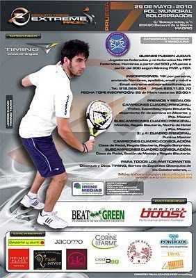 Torneo EXTREME PADEL TIMING. Becerril de la Sierra, 29 de Mayo