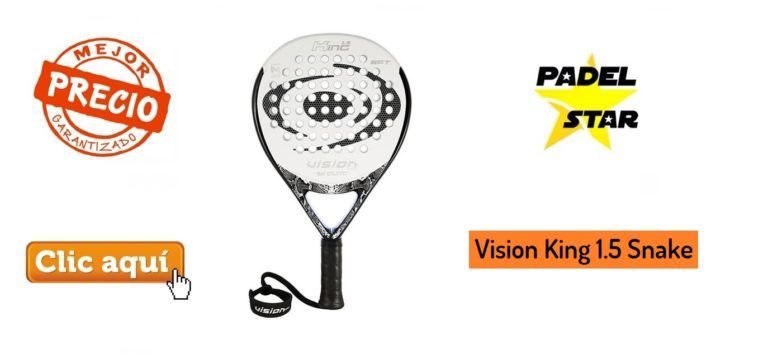 OPINIÓN Pala VISION KING 1.5 Snake ¡POTENCIA para nivel INTERMEDIO!