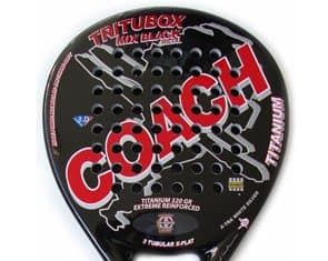 Opinión Pala de Pádel, Paddel Coach Tritubox Mix Black Metal Mate LTD