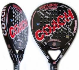 Pala Paddle Coach Tritubox Mix Black Metal. Opinión