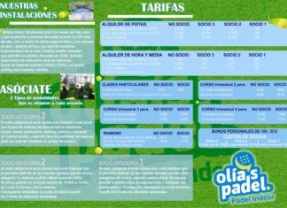 Club de Padel «Olias Padel Indoor» en Olias del Rey (Toledo)