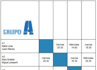 Horarios del Master de Pádel Pro Tour 2012