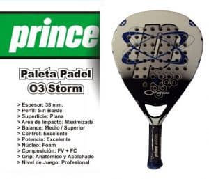 Pala Padel Prince Storm. Opinión | PadelStar