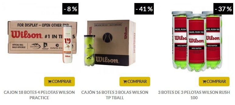 Pelotas de padel WILSON