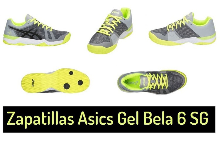 impacto Precipicio África Zapatillas de pádel ASICS Gel BELA 6 SG – Color Gris | PadelStar