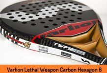 Pala Pádel VARLION Lethal Weapon CARBON Hexagon 6 Varlion Lethal Weapon Carbon Hexagon 6