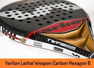 Pala Pádel VARLION Lethal Weapon CARBON Hexagon 6 Varlion Lethal Weapon Carbon Hexagon 6