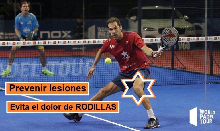 ¿Cómo PREVENIR lesiones de RODILLA en pádel?