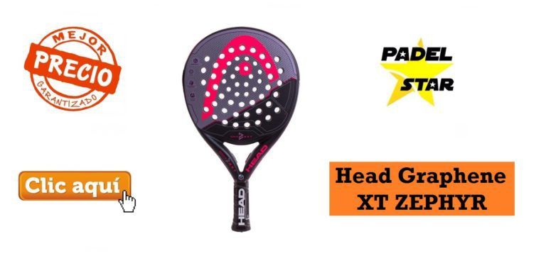 Opinión Pala HEAD ZEPHYR 2017 ¡Gran Control y Calidad!