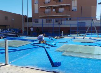 El Centro Autonómico de Pádel de Melilla Mejora sus Pistas