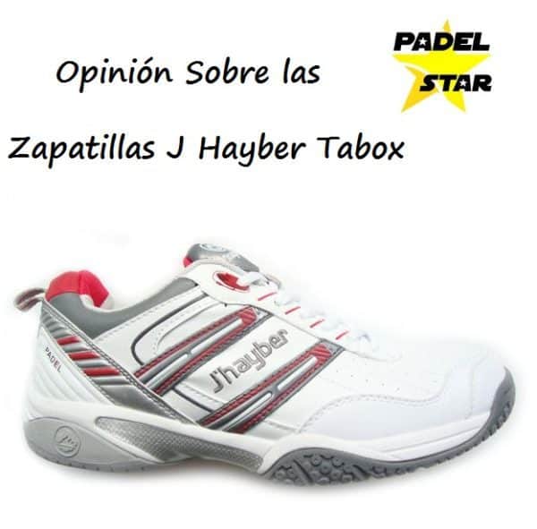 Zapatillas J Tabox Blancas. Opinión PadelStar