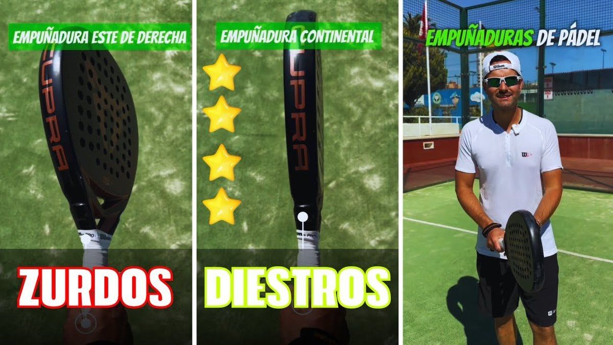 empuñaduras de padel mas usadas