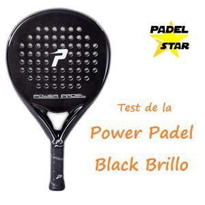 power padel black brillo