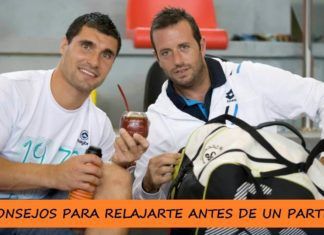 ¿Cómo TRANQUILIZARTE antes de un partido de pádel?