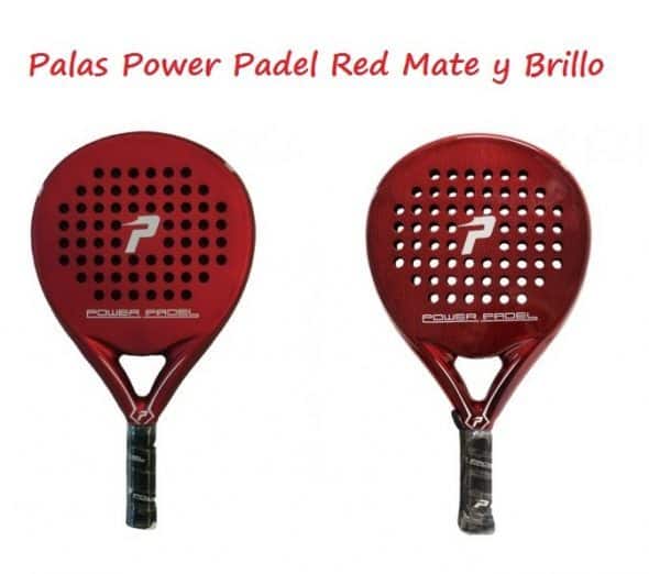 Power Padel Black Red. Palas Minimalistas | PadelStar