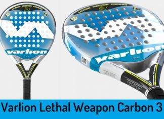 Opinión Pala Varlion LETHAL WEAPON Carbon 3 Varlion Lethal Weapon Carbon 3