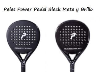 Power Padel Black y Red. Palas Minimalistas
