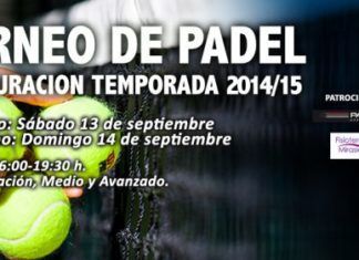 Torneo de Pádel en el GolfCanal, Madrid. 13-14 Septiembre