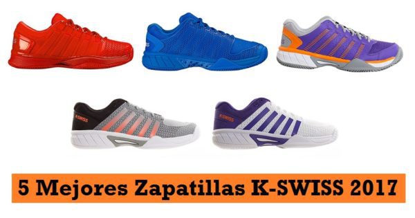 Mejores Zapatillas de Padel K SWISS 2017