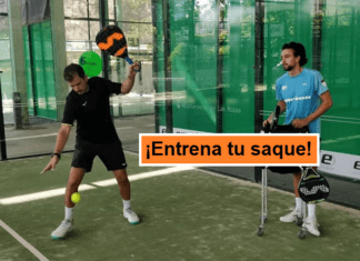 EJERCICIOS para entrenar el SAQUE de pádel Entrenar el saque en padel