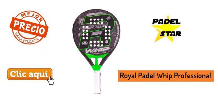 Opinión Pala ROYAL PADEL WHIP Professional