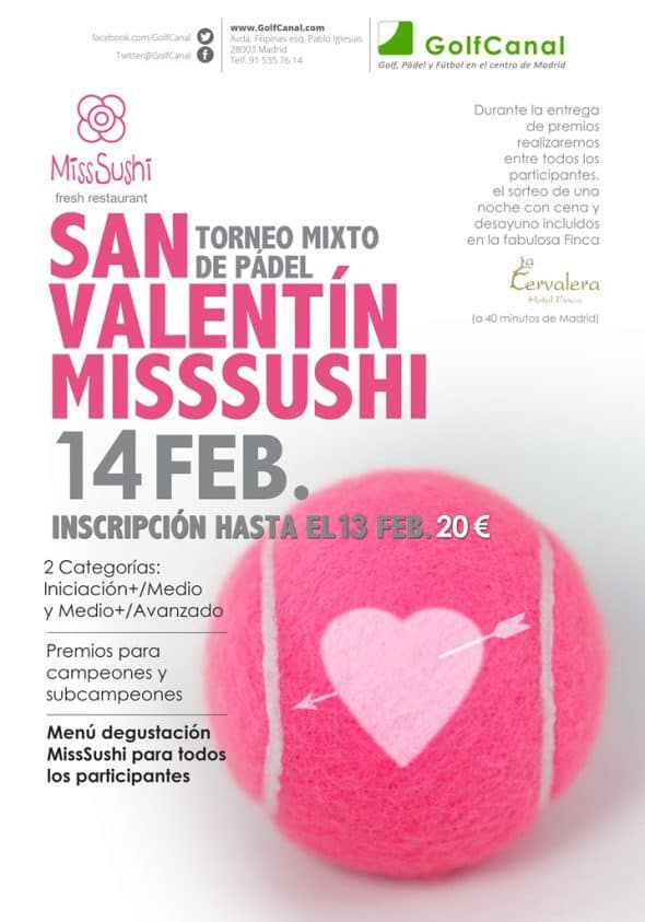 Torneo San Valentín en Madrid