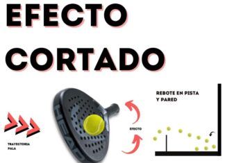 EFECTOS en pádel 【Golpe Plano, Cortado y Liftado】 efecto cortado padel