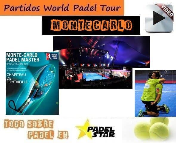 Partidos World Padel Tour Mónaco 2015
