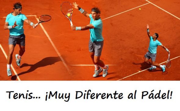 Diferencias padel y tenis