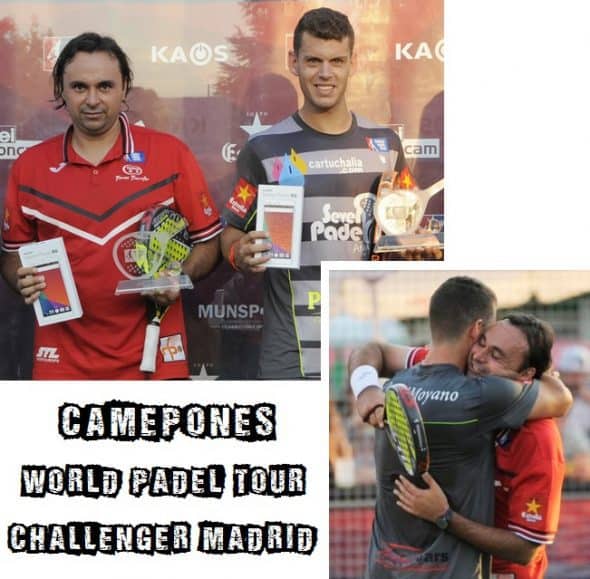 Campeones World Padel Tour Challenger Madrid