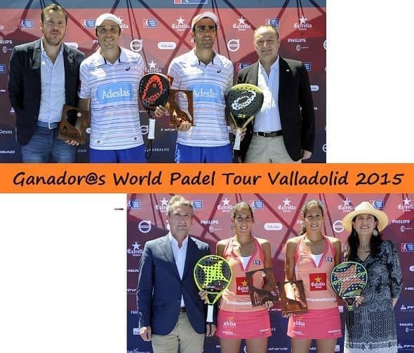 Campeones World Padel Tour Valladolid 2015