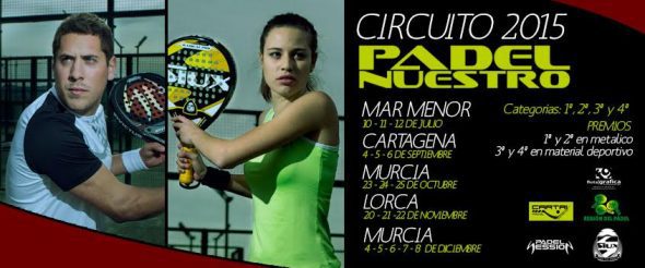 Circuito Torneos Padel Nuestro en Murcia
