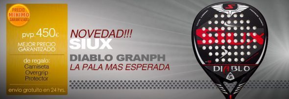 Nueva Pala de Pádel SIUX DIABLO Granph