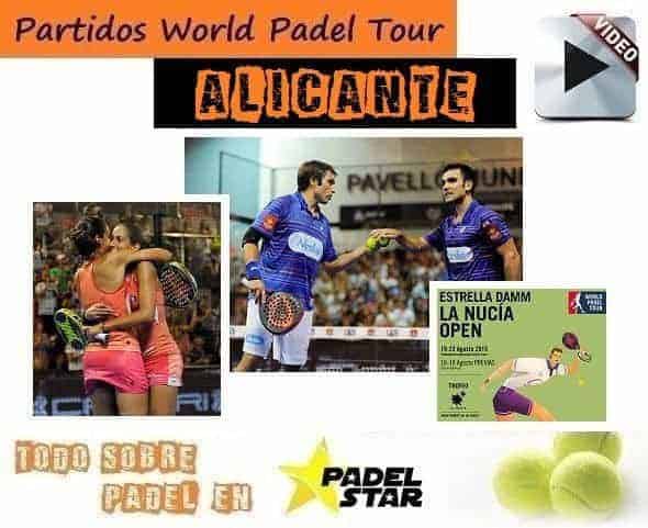 Partidos World Padel Tour Alicante
