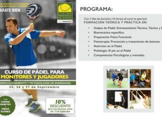 Curso de Entrenador-Monitor en el Club Padel la Moraleja