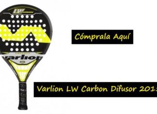 ¿Qué Opinas de la Pala VARLION Lethal Weapon Carbon Difusor?