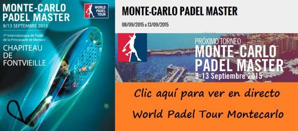 World Padel Tour Montecarlo en Directo