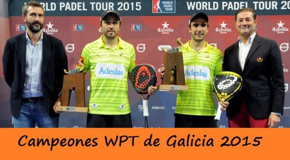 Campeones World Padel Tour Galicia 2015