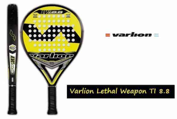 Pala de Pádel Varlion Lethal Weapon TI 8.8 ¡Gran Control!