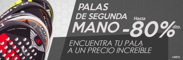 Palas de Pádel de SEGUNDA MANO
