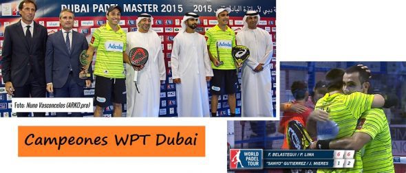 Campeones World Padel Tour Dubai 2015