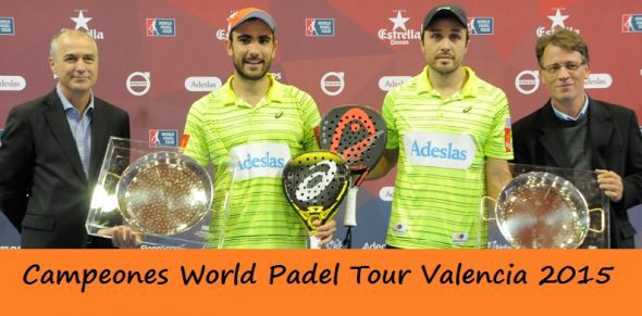 Campeones World Padel Tour Valencia 2015