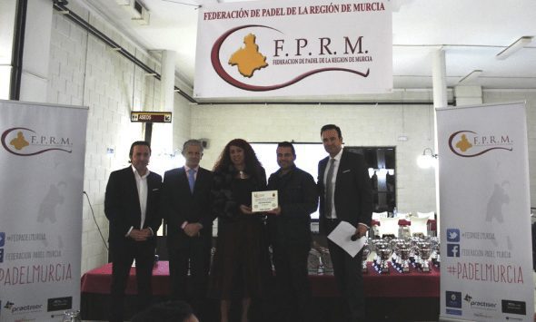 Entrega de Premios en la Gala del Pádel en Murcia